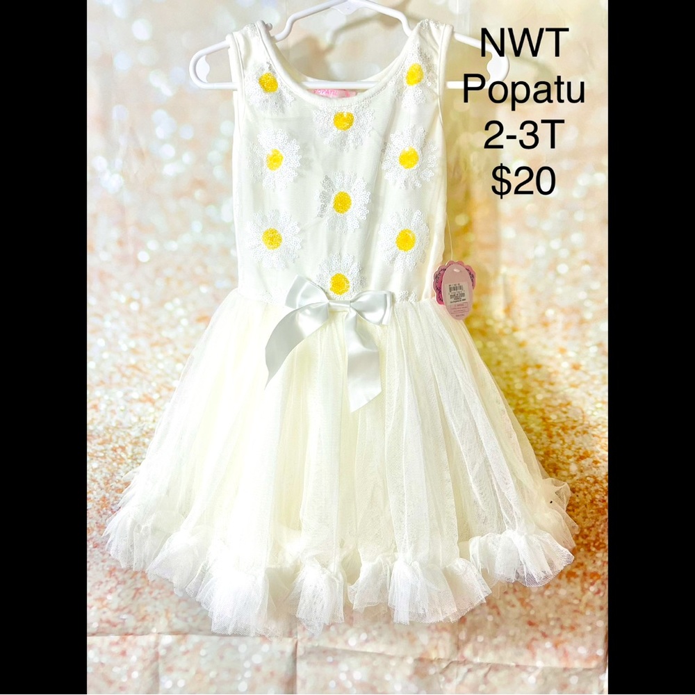 White dress with VERY FULL skirt
